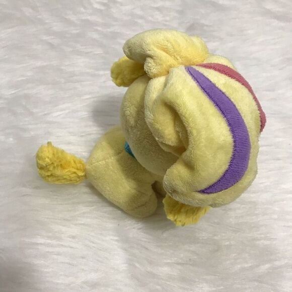 Fisher-Price SUNNY DAY DOODLE YELLOW PUPPY DOG Stuffed Plush Toy 6” Tall - Picture 4 of 6